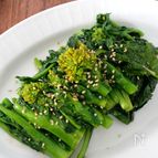 レンジで簡単！菜の花のナムル