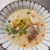 あーちゃん·͜· ♡の作ってみた!投稿(【鶏肉と白菜の和風豆乳煮込み】煮込み５分で簡単ほっこりおかず)