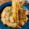 ワンパン！めんつゆで簡単♪【ながいも和風パスタ】の工程6