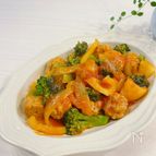 素揚げ無し【10分で完成】簡単♡肉団子と野菜の甘酢あん