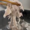 特製ごまダレで食べる『冷しゃぶパスタ』の工程1