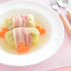 ロールキャベツ　肉汁たっぷりコンソメ風味♪