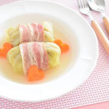 ロールキャベツ 肉汁たっぷりコンソメ風味♪