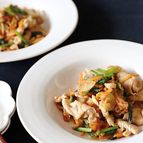 お肉が柔らかい♪ピリ辛な豚肉の中華炒め