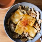 食べすぎ注意！甘旨豚バラすき焼き餅