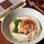 自家製なめたけたっぷり！おろしそうめん