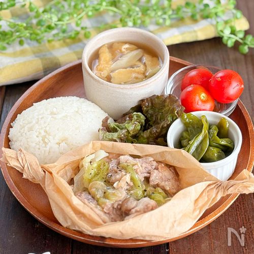 にんにく香る！豚キャベツのとろとろ酒蒸し