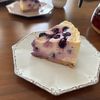 こむぎの作ってみた!投稿(濃厚なめらかブルーベリーチーズケーキ【まぜるだけ簡単】)