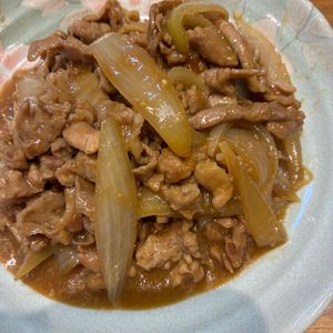 くだもの大好き🧡の作ってみた!投稿(豚こま切れ肉で♪簡単美味しい♡フライパンで作るルーロー飯)