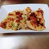 まゆのの作ってみた!投稿(どこを食べてもカリカリッ！「塩昆布チーズ限界焼きおにぎり」)