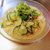 まゆのの作ってみた!投稿(包丁不要で簡単♪「きゅうりとツナのごま味噌そうめん」)