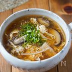 【とろり美味しい♡︎きのこと卵の中華スープ】子供爆食♪