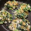 かずころの作ってみた!投稿(鶏むねと小松菜のチーズ焼き*ワンパンで!)