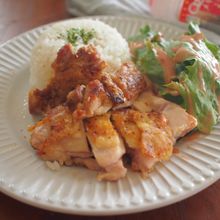 スパイシーチキンのワンプレートご飯【簡単メキシカン】