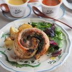【ごちそうポルケッタ(豚肉のハーブ巻き)】食卓華やぐ♪