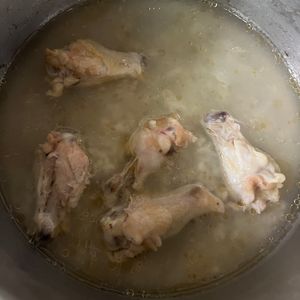 かおるこの作ってみた!投稿(鶏手羽元de参鶏湯風スープ【絶品!美味しすぎる美肌スープ】)
