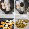 かぼちゃと卵のごまマヨサラダ│フライパン1つで秋のデリサラダの工程2