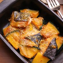 トースターで簡単 鮭とかぼちゃの塩麹味噌マヨ焼き