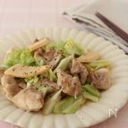 鶏肉とキャベツのはちみつ味噌炒め