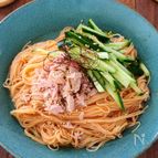 甘辛旨い＆クセになる！ツナときゅうりのピビン麺