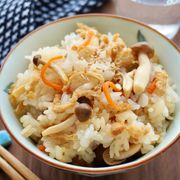 子どもが喜ぶ♪きのこと油揚げの混ぜごはん
