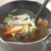 旨み溢れる【白菜と春雨の和風スープ】の工程2