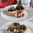材料３つ！３分で完成！ブルーベリーとカッテージチーズのタルト