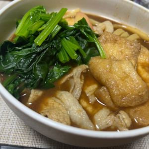 ぽちゃこの作ってみた!投稿(簡単名古屋飯☆味噌煮込みうどん！【赤だし】)