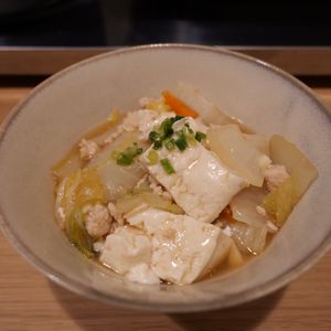 小苹果の作ってみた!投稿(ぽかぽかヘルシー♪『豆腐と白菜のそぼろあん』)