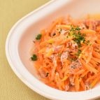 レンジで人参とツナのおかず