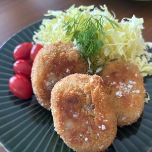 こむぎの作ってみた!投稿(肉じゃがリメイク♪ほくほく甘辛コロッケ)