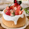 100均の型でつくる【米粉のシフォンケーキ】