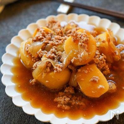 『出汁香るじゃがいものそぼろ煮』家族大絶賛♡すぐ完食