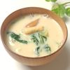 とのちゃまの作ってみた!投稿(簡単!美味しい♡
大根✖️油あげ✖️小松菜の豆乳味噌汁)