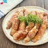 クセになるシャキシャキ感!《丸ごとみょうがの甘辛豚肉巻き》
