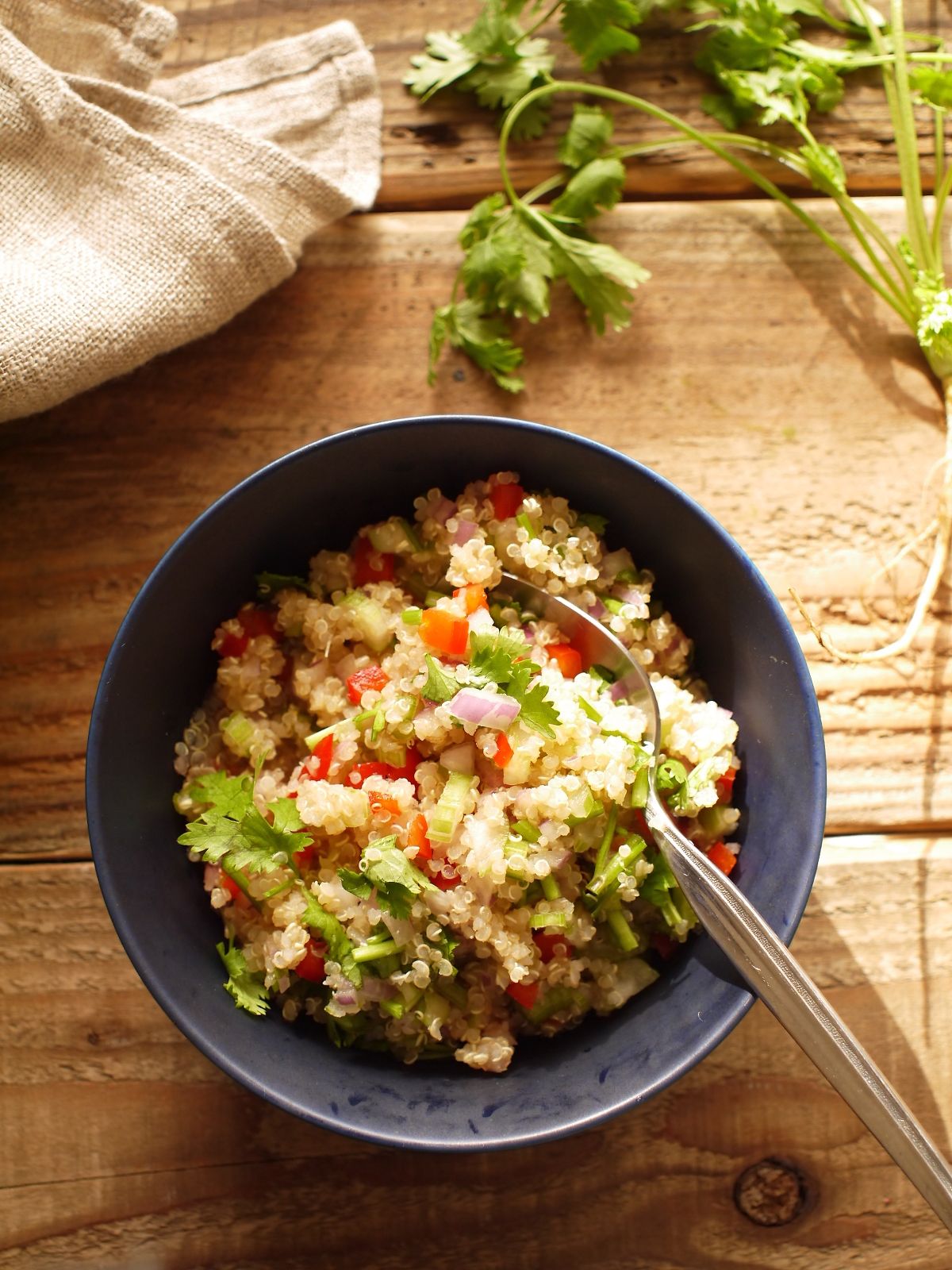 地中海風キヌアサラダのレシピ