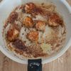 ワンパン15分♪ガリバタ醤油の豚こまチーズボールの工程4