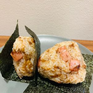 金の作ってみた!投稿(ベーコンおかか【大優勝！おにぎりの具】)