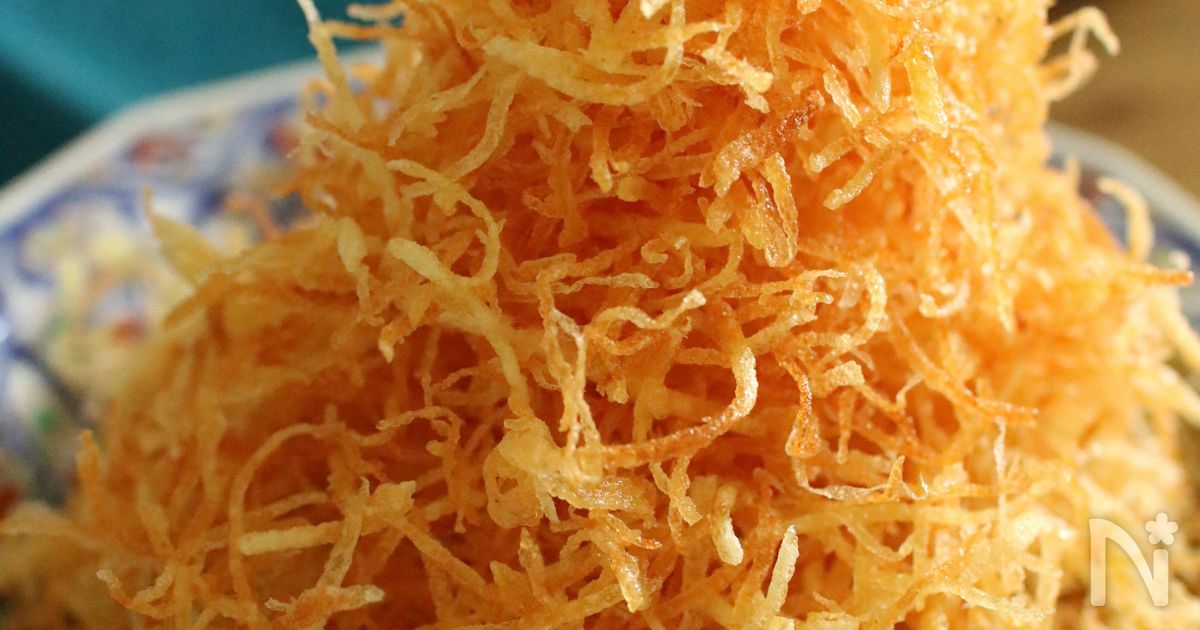 衝撃の美味しさ！取り合いになる！？【山盛りポテト】