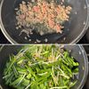 【豚そぼろニラもやしの辛味噌炒め】ご飯が止まらない！の工程1