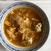 1023777の作ってみた!投稿(【ふわふわ鶏団子と卵の旨だしキムチスープ】包丁まな板不要！)