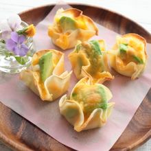 アボカドチーズのひとくちおつまみ