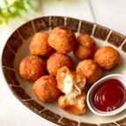 こどもウケ抜群！米粉のトマトチーズボール