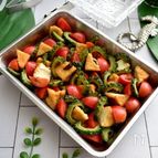夏バテ予防に！ゴーヤと厚揚げ　トマトのマリネ