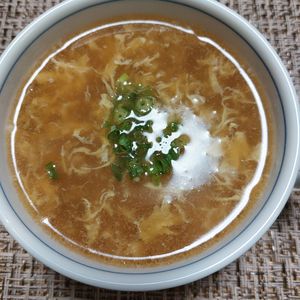 よっこの作ってみた!投稿(３分で作れる☆『コーンと卵のとろみ中華スープ』)