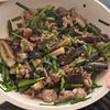 ごはん泥棒♩ニラナス豚味噌炒めの工程3