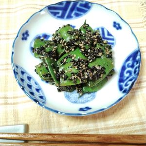 M＊Pの作ってみた!投稿(【モロッコインゲンのごま和え】あと一品にぴったりの簡単副菜♪)
