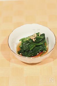 【基本の和食】ほうれん草のおひたし