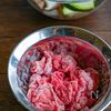 牛こまとズッキーニとエリンギのオイスター炒めの工程2