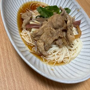 るーさん623の作ってみた!投稿(梅しそ香る♪ささみの冷やしそうめん)